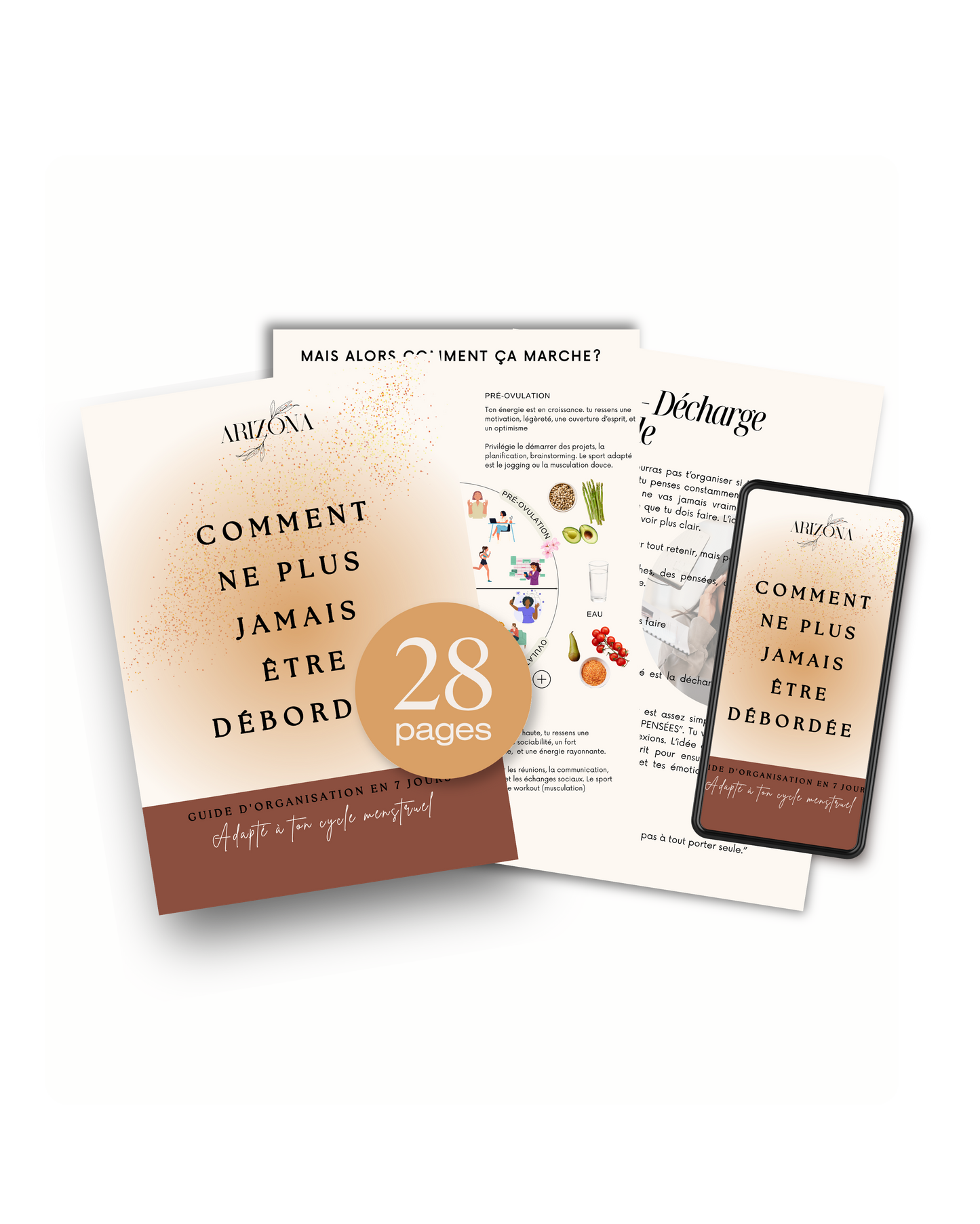 Mon ebook - S'organiser avec son cycle menstruel