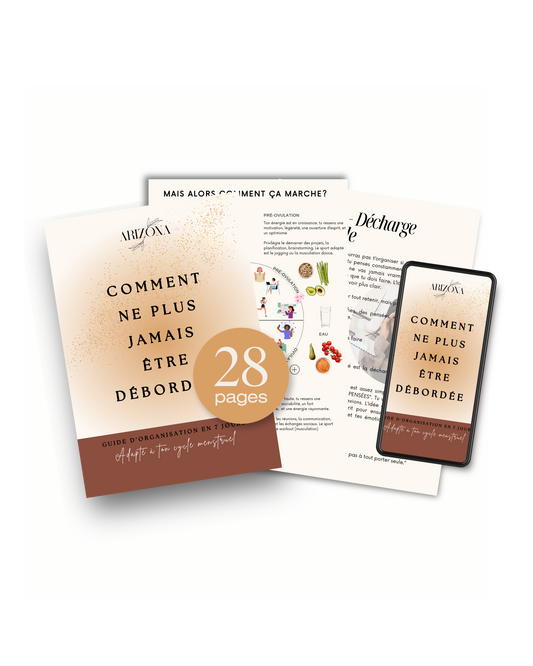 Mon ebook - S'organiser avec son cycle menstruel